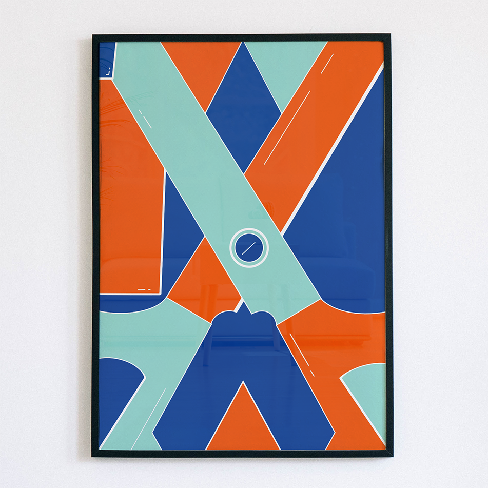 Poster schaar